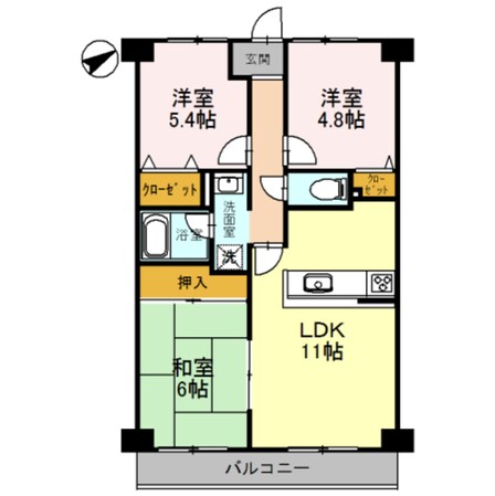 フェリーチェ和泉の物件間取画像